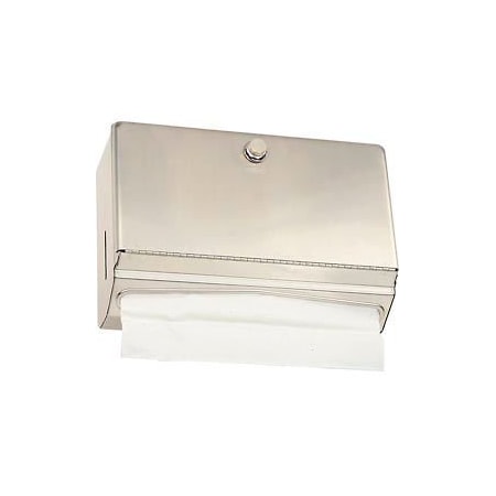 Bobrick Bobrick ClassicSeries Horizontal Folded Paper Towel Dispenser, Stainless Steel B-2621